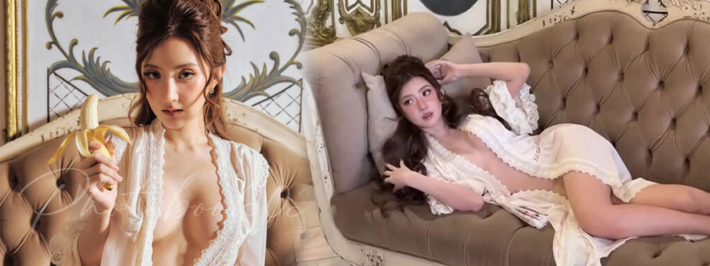 เบียร์ เดอะวอยซ์ แซ่บร้อนฉ่า ! ภาพเซตใหม่แหวกเสื้ออวดอึ๋ม