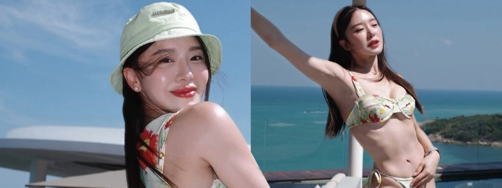 มายด์ ณภศศิ สาดความแซ่บและขาวออร่า จนสมุยลุกเป็นไฟ